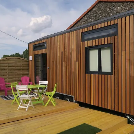 Villa Tiny House à 30 min du Puy du Fou jusqu'à 6 personnes à Yzernay Extérieur photo